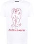 10 CORSO COMO T-shirt met print Wit - Thumbnail 1
