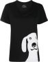 10 CORSO COMO T-shirt met print Zwart - Thumbnail 1