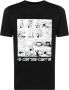 10 CORSO COMO T-shirt met print Zwart - Thumbnail 1
