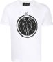10 CORSO COMO T-shirt met tweelingprint Wit - Thumbnail 1