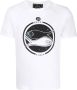 10 CORSO COMO T-shirt met vissenprint Wit - Thumbnail 1