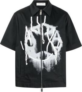 1017 ALYX 9SM Overhemd met abstracte print Zwart
