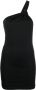 1017 ALYX 9SM Asymmetrische mini-jurk Zwart - Thumbnail 1