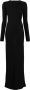 1017 ALYX 9SM Midi-jurk met colourblocking Zwart - Thumbnail 1