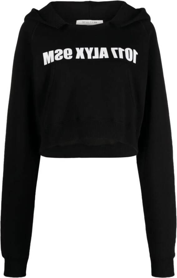 1017 ALYX 9SM Cropped hoodie Zwart
