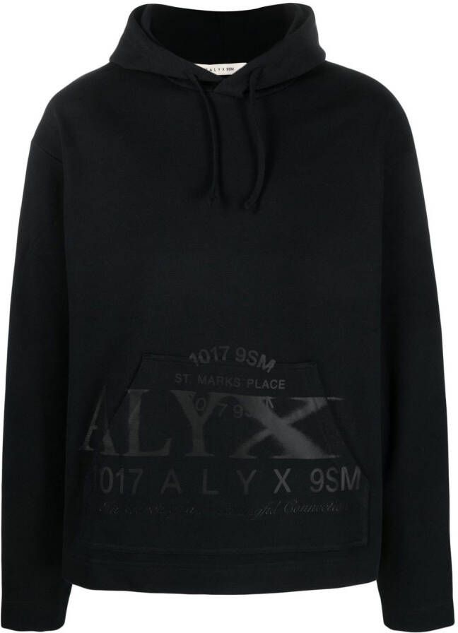 1017 ALYX 9SM Hoodie met logoprint Zwart