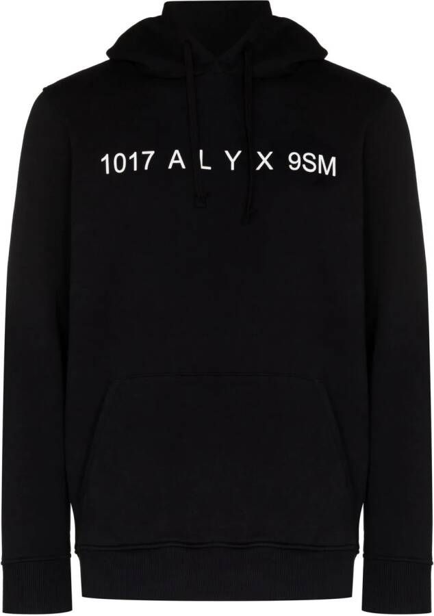 1017 ALYX 9SM Hoodie met logoprint Zwart