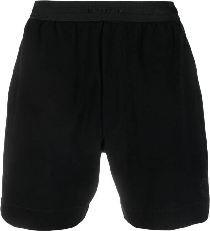 1017 ALYX 9SM Shorts met logoband Zwart