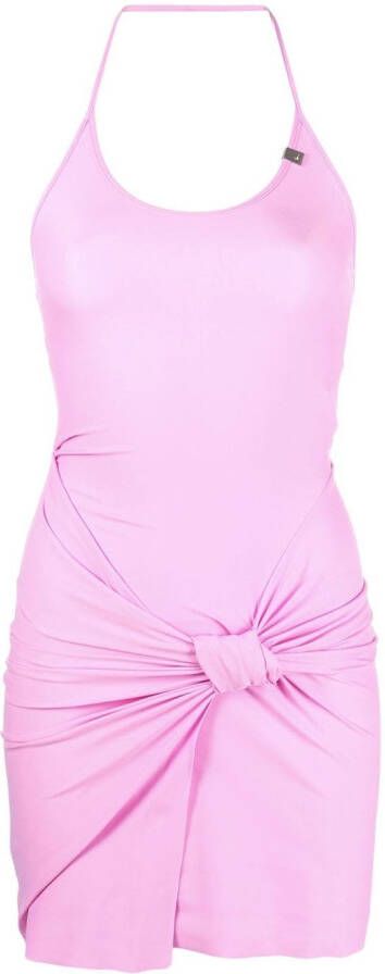 1017 ALYX 9SM Mini-jurk met gesmockt detail Roze