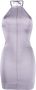 1017 ALYX 9SM Mini-jurk met halternek Paars - Thumbnail 1