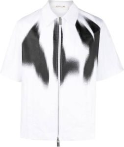 1017 ALYX 9SM Overhemd met rits Wit