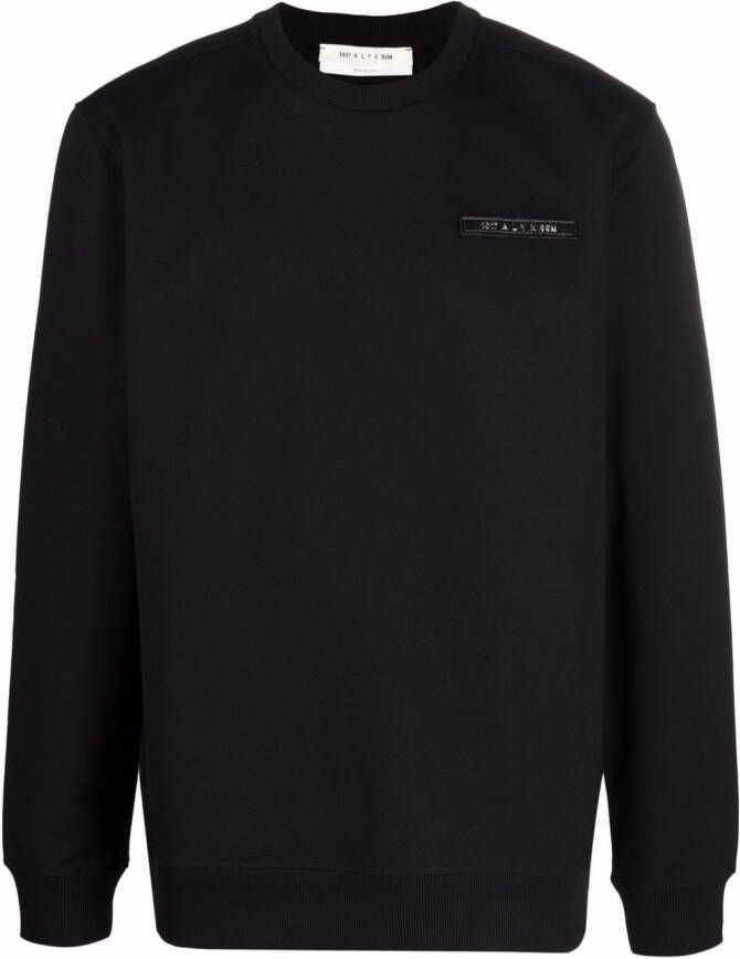 1017 ALYX 9SM Sweater met logopatch Zwart