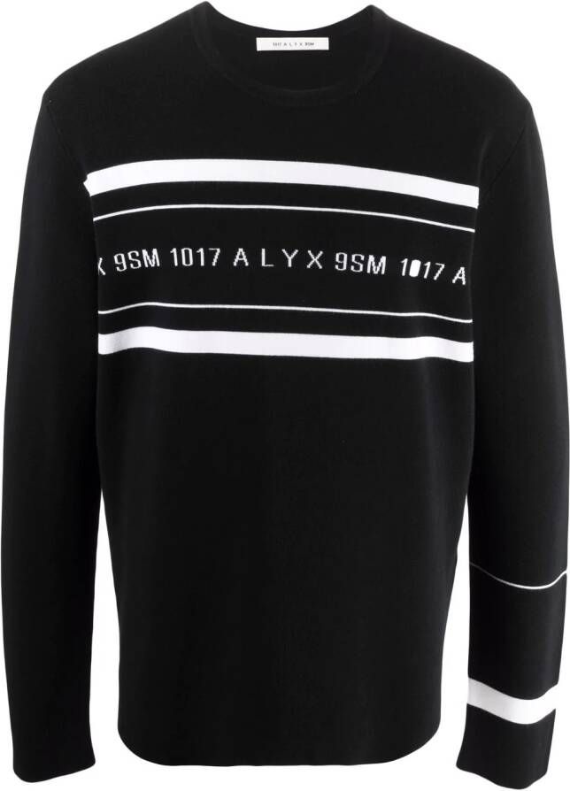 1017 ALYX 9SM Sweater met logoprint Zwart