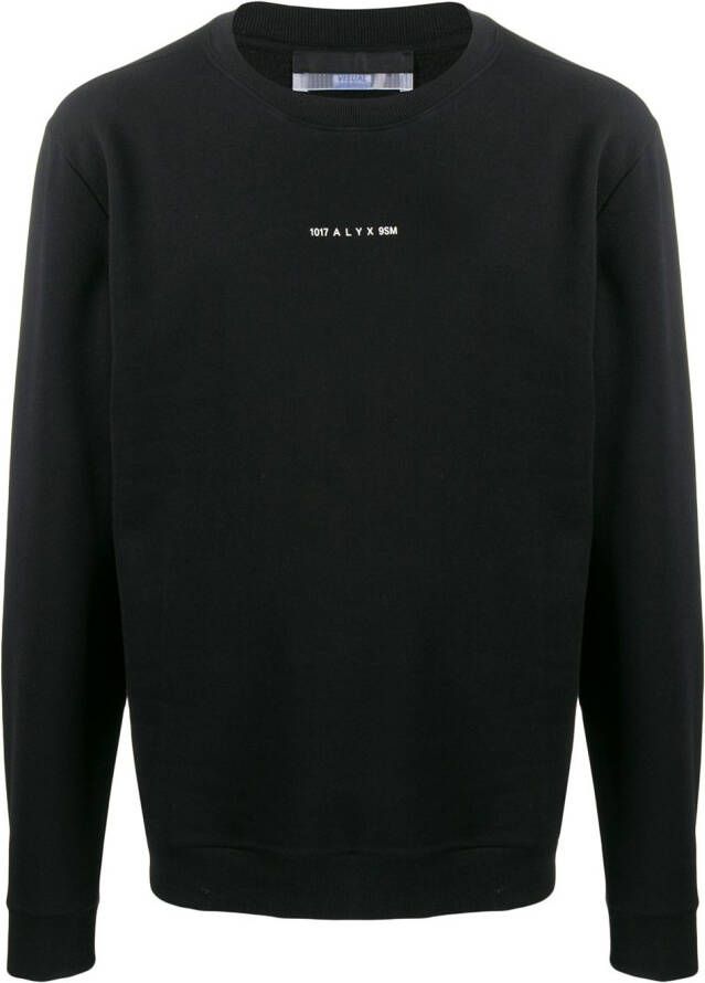 1017 ALYX 9SM Sweater met logoprint Zwart