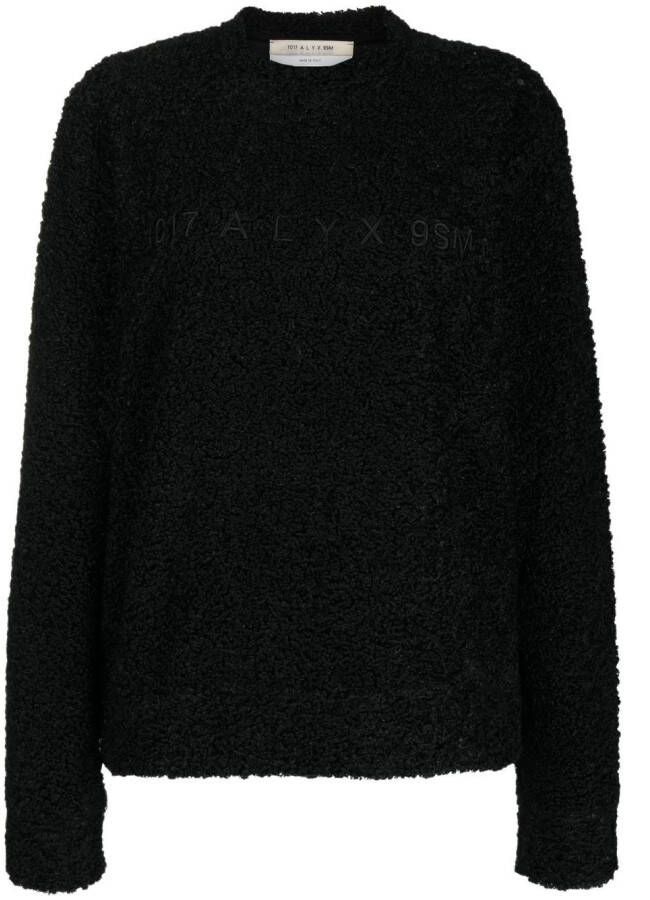 1017 ALYX 9SM Sweater met ronde hals Zwart