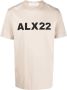 1017 ALYX 9SM T-shirt met logoprint Beige - Thumbnail 1