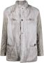 11 By Boris Bidjan Saberi Button-up jack Grijs - Thumbnail 1