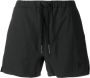 11 By Boris Bidjan Saberi Shorts met geborduurd logo Zwart - Thumbnail 1