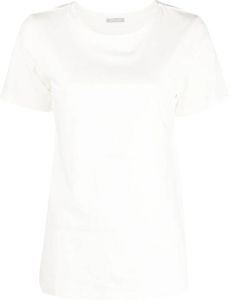 12 STOREEZ Katoenen T-shirt Beige