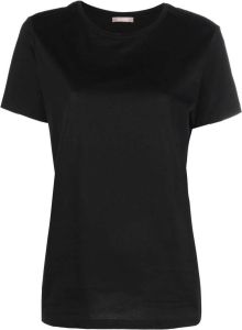 12 STOREEZ Katoenen T-shirt Zwart