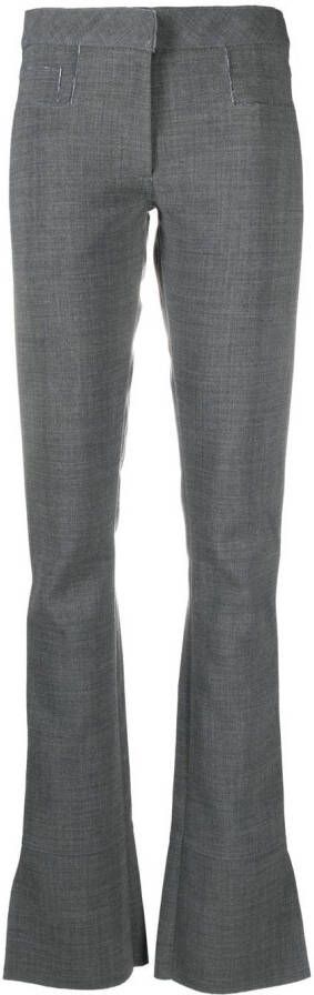 16Arlington Broek met onafgewerkt effect Grijs