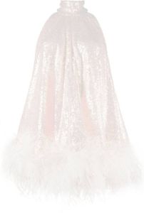 16Arlington Cindy mini-jurk met pailletten Beige