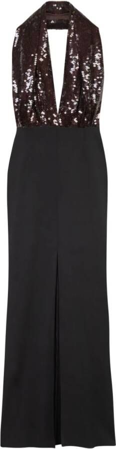 16Arlington Jurk met pailletten Bruin