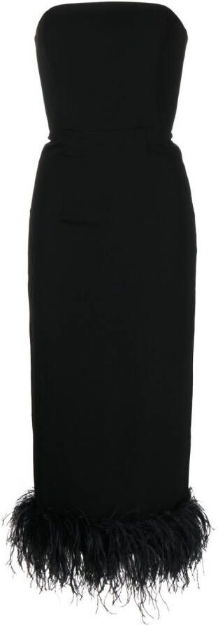 16Arlington Strapless jurk Zwart