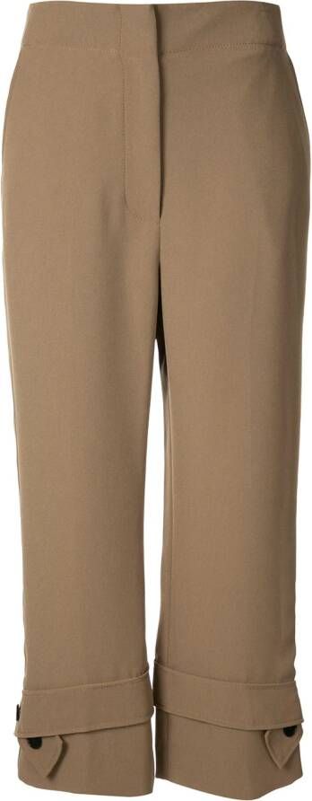 3.1 Phillip Lim Broek met ceintuur Zwart