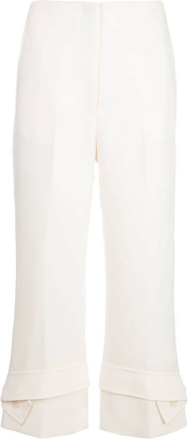 3.1 Phillip Lim Cropped broek Bruin
