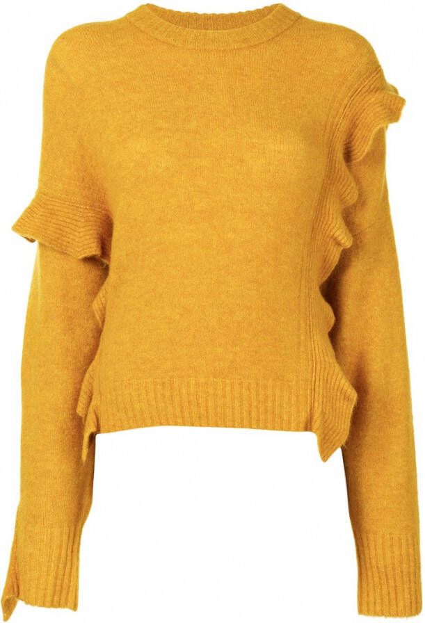 3.1 Phillip Lim Cropped pullover Geel