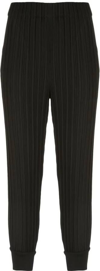 3.1 Phillip Lim Geplooide trainingsbroek Zwart