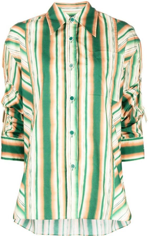 3.1 Phillip Lim Gestreept blouse Groen