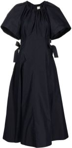 3.1 Phillip Lim Midi-jurk van popeline Zwart