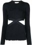 3.1 Phillip Lim Uitgesneden top Zwart - Thumbnail 1