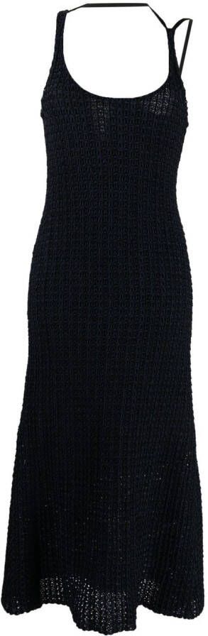 3.1 Phillip Lim Mouwloze midi-jurk Zwart