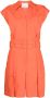 3.1 Phillip Lim Mouwloze playsuit Oranje - Thumbnail 1