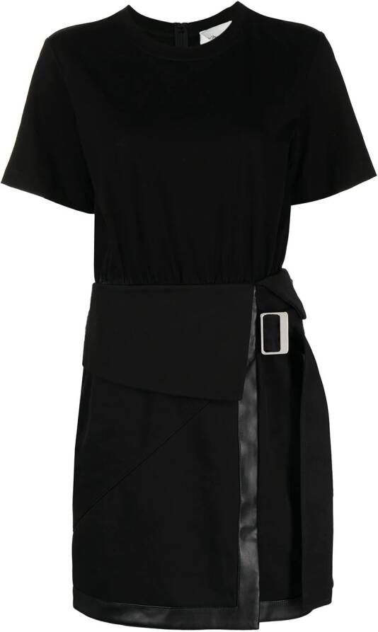 3.1 Phillip Lim Tweedelige jurk Zwart