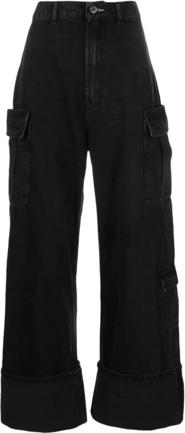 3x1 Cargo broek Zwart