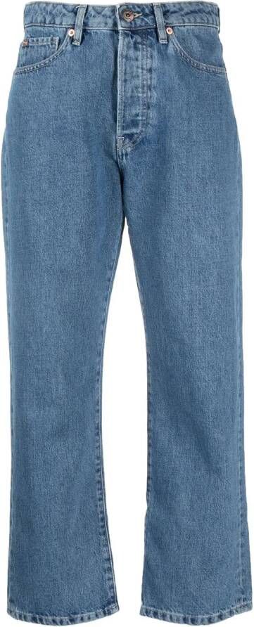 3x1 Cropped jeans Blauw