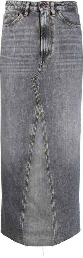 3x1 Denim shorts Grijs