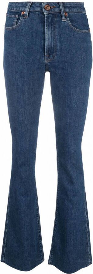 3x1 Flared jeans Blauw