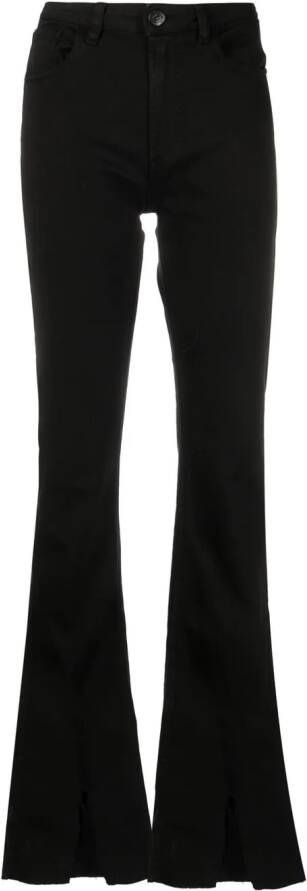 3x1 Flared jeans Zwart