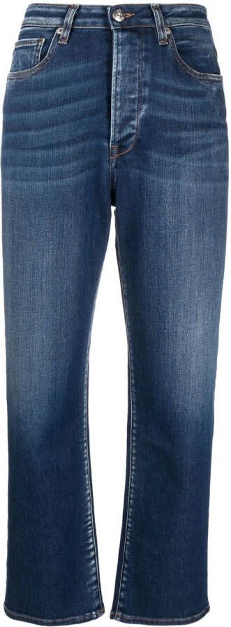 3x1 Straight jeans Blauw
