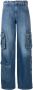 3x1 High waist jeans Blauw - Thumbnail 1