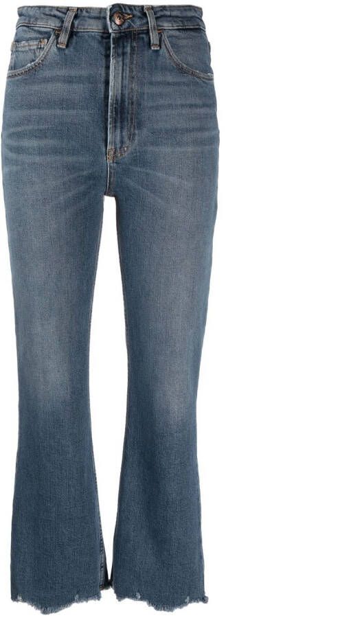 3x1 High waist jeans Blauw