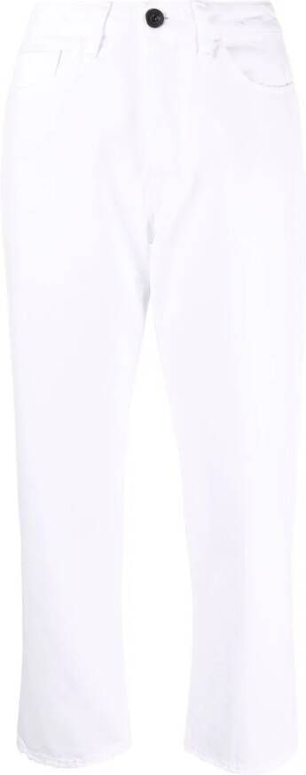 3x1 High waist jeans Wit