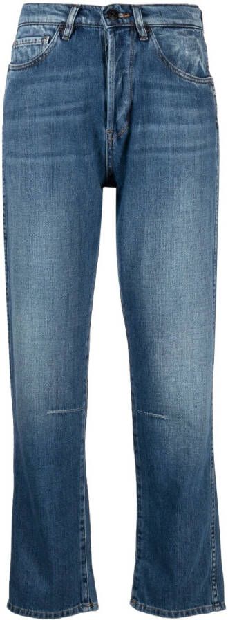 3x1 Straight jeans Blauw