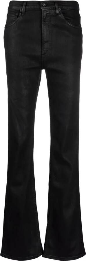 3x1 Slim-fit broek Zwart