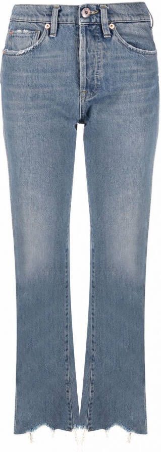 3x1 Straight jeans Blauw